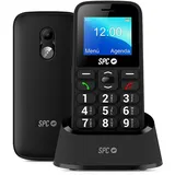 SPC Fortune 2 4G Mobiltelefon für Senioren, – Schwarz