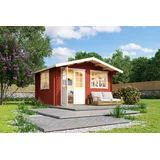 Lasita Maja Norderney 2 4 x 4 m Schwedenrot