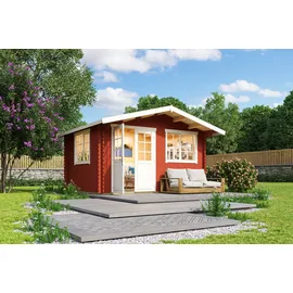 Lasita Maja Norderney 2 4 x 4 m Schwedenrot