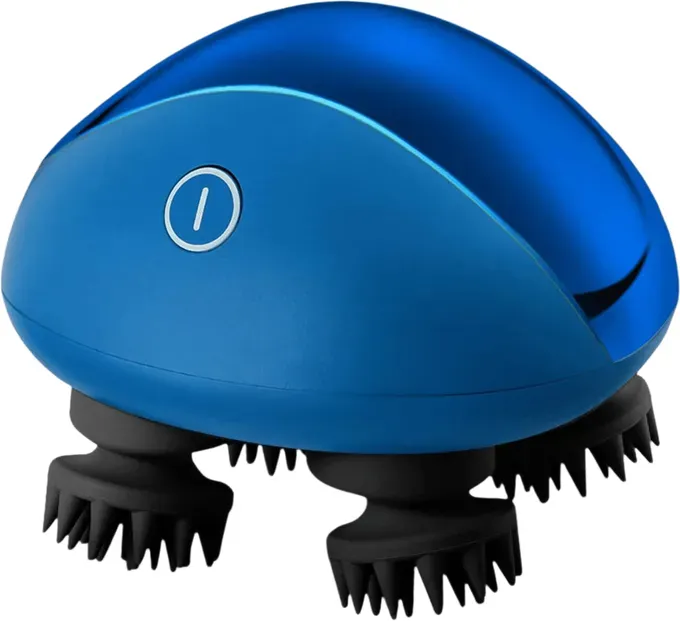Breo tragbarer Kopfhaut-Massagegerät mit IPX7 wasserdicht, kabellos, Haarpflege, Tiermassage, Stressabbau für den Kopf, für Zuhause, Badezimmer, Relaxation