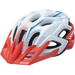 Levior Kinderhelm »Status Junior matt« Levior rot/weiß matt M   Kopfumfang: 52 cm - 58 cm