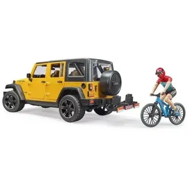 Bruder 02543 - Jeep Wrangler Rubicon Unlimited Gelb 1:16