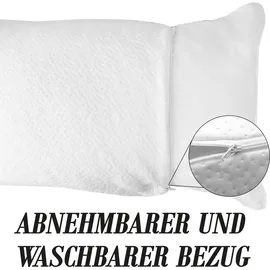 BestLivings Nackenstützkissen Kühlkissen 40 x 80 cm Weiß