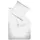 FLEURESSE Uni-Colours Unifarben Silber 155 x 200 cm + 80 x 80 cm