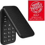 Energizer – Klapphandy E282SC+ – 4G LTE – 1400-mAh-Akku – Dual-SIM (Nano-SIM) – 3 Jahre Garantie – Schwarz – entsperrt – 2-MP-Kamera