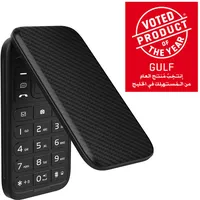 Energizer – Klapphandy E282SC+ – 4G LTE – 1400-mAh-Akku – Dual-SIM (Nano-SIM) – 3 Jahre Garantie – Schwarz – entsperrt – 2-MP-Kamera