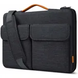 Inateck Laptoptasche 15,6 Messengerhülle Schwarz