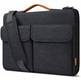 Inateck Laptoptasche 15,6 Messengerhülle Schwarz
