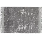 Beliani Teppich Hanli Grau 160 x 230 cm