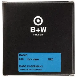 B+W BASIC 010 Ultraviolett (UV)-Kamerafilter 3,7 cm