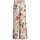 Vera Mont Marlene-Hose mit Blumenprint Beige/Dunkelrot 36