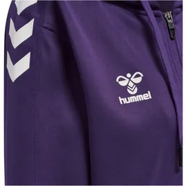 hummel Core XK Poly Kapuzenjacke Damen acai/white XS