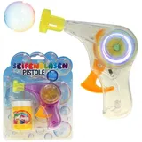 Seifenblasenpistole "Bubble-Gun" Komplettset inkl. Seifenblasenflüssigkeit