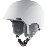 Alpina ALBONA - Sicherer, Bruchfester & Individuell Anpassbarer Skihelm Für Erwachsene, white matt, 57-61