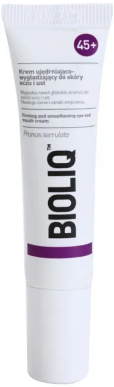 Bioliq 45+ festigende Creme für tiefe Falten an Augen und Lippen (Prunus Serrulata) 15 ml