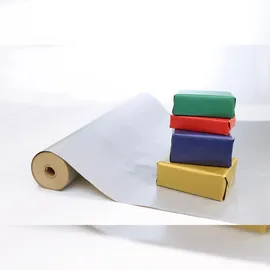 Clairefontaine Geschenkpapier Unicolor 507576C silber, 70cm x 50m