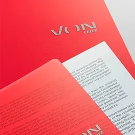 von leitz Ringbuch DIN A4 30 mm Blau 5 St.