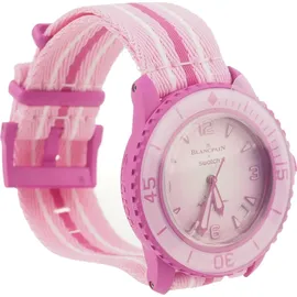 Swatch Blancpain x Swatch Fifty Fathoms Pink Ocean - Original mit Zertifikat