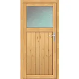 PANTO Holz-Nebeneingangstür NET 501 Fichte Natur 98 cm x 200 cm Anschlag Rechts