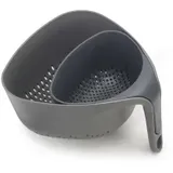 Joseph Joseph Nest Sieb Set grau 22,1 x 23,5 cm 2-teilig