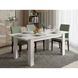 Dmora Dilici 140/190 x 78 x 90 cm weiß