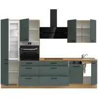 Nobilia Küchenzeile Easytouch II 300 cm grün