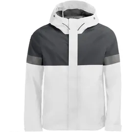FHB LUCA Regenjacke, weiß-anthrazit,