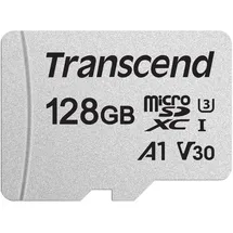 Transcend USD300S microSDXC U3 V30 A1 + SD-Adapter 128 GB