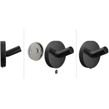 EMCO Round Handtuchhaken Schwarz 437513300