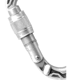 Edelrid HMS Bulletproof Screw Eco HMS-Karabiner Grau