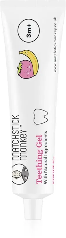 Matchstick Monkey Teething Gel 3m+ kühlendes Gel für die Zähne 15 g