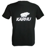 Karhu Herren-T-Shirt, Grau/Gelb, Größe S, 1 Stück