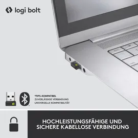 Logitech MX Keys Mini Combo for Business, schwarz, Logi Bolt, USB/Bluetooth, DE (920-011054)