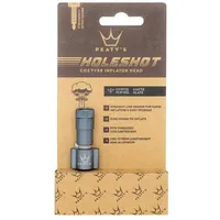 Peaty's Holeshot CO2-Infrator Pumpenkopf grau