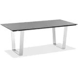 Niehoff Noah Gartentisch 160 x 95 x 76 cm HPL Beton-Design/Weiß