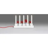 Konstsmide 2499-225TR Lichtbogen Fliegenpilz Warmweiß Glühlampe Weiß