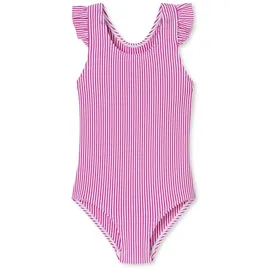 SCHIESSER Badeanzug Aqua Kids in Fuchsia | Gr.: 92