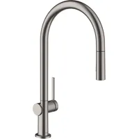 Hansgrohe Talis M54 210 2jet, sBox, ausziehbar, brushed black chrome