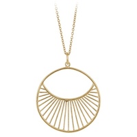 Daylight necklace - Vergoldet-Silber Sterling 925 / 800 - 80 cm - Pernille Corydon