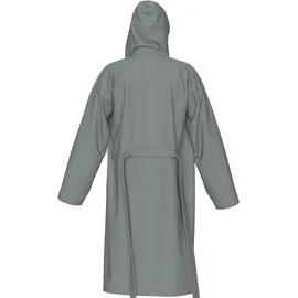 Arena Unisex Bademantel TEAM STRIPE 009029-550 M - Sea Foam-Asphalt - M
