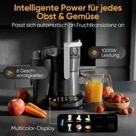 Proficook PC AE 1326 Slow Juicer schwarz