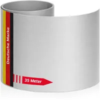 Noor Sichtschutzstreifen 0,19 x 350 cm hellgrau PVC