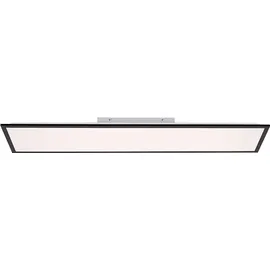 just light. LED-Deckenleuchte Flat 1-flammig 120 x 30 cm schwarz