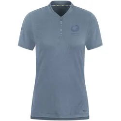 JAKO "Jugend trainiert" Polo Pro Casual (smokey blue / Größe 36 / Damen)
