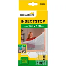 Schellenberg Fliegengitter Elastic 130 x 150 cm Weiß