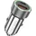 PEDEA KFZ-Schnellladegerät 20W 12-24V USB-C/USB-A Silber