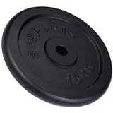 ScSPORTS ScSPORTS® Hantelscheiben 15kg 30mm Gusseisen Gewichtsscheiben Gewichte Hantel