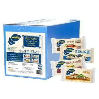 Wasa wasa® Frühstücksbox Knäckebrot, 40 St.
