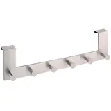 Testrut Türgarderobe 6 Haken Silber