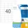 Herma Universaletiketten 4357 Weiß 48,5 x 25,4 mm 25 Blatt